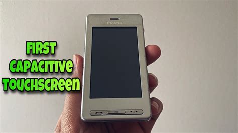 first capacitive touch screen phone.